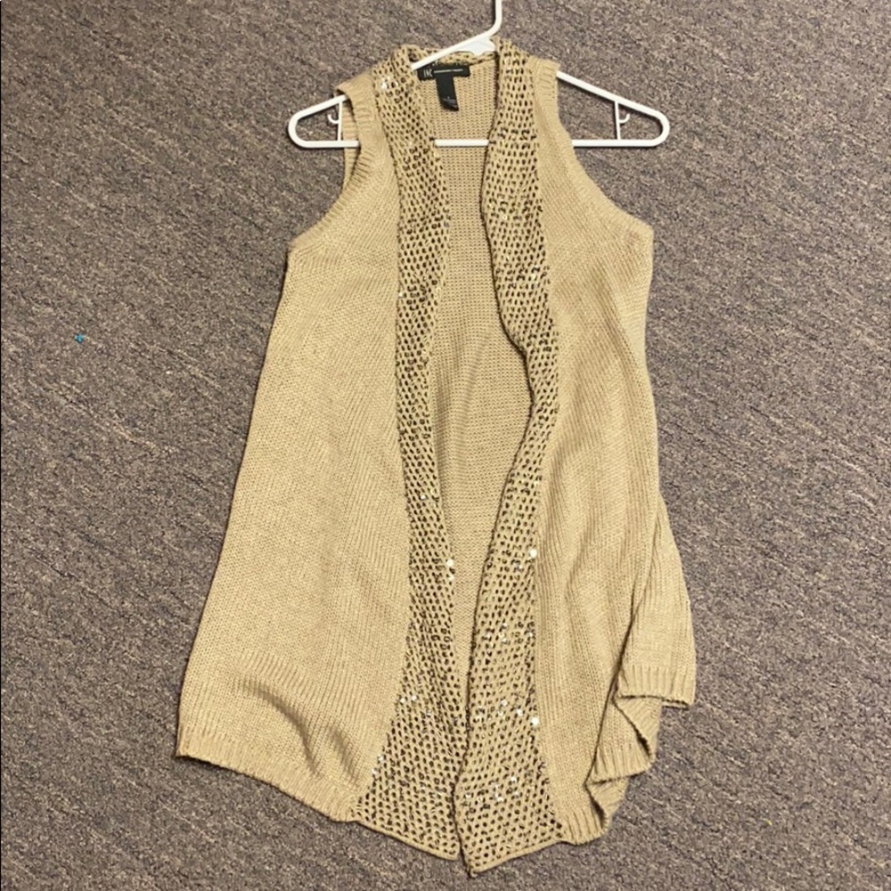 INC Long Sweater Vest
